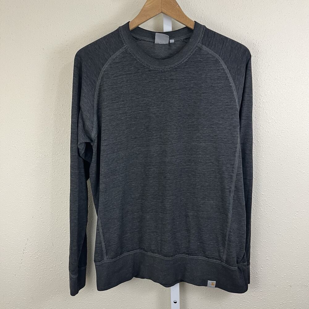 Carhartt Burnout Long Sleeve Lightweight Sweatshirt Tee Mens M Medium Raglan